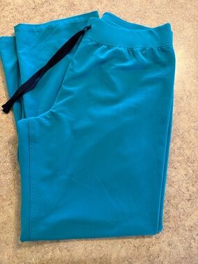 Figs Teal Women's  Livingston scrub pants